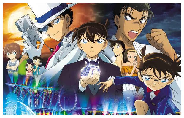 《名侦探柯南:绀青之拳》在日本上映，柯南剧场版创造最高票房