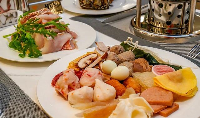位于杭州余杭CBD五星国际酒店，299=2大1小东星斑主题自助晚餐