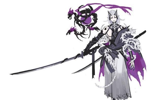 阴阳师: 看看鬼切亲爹画师的私设皮肤图 玉藻前和鬼切不要太帅