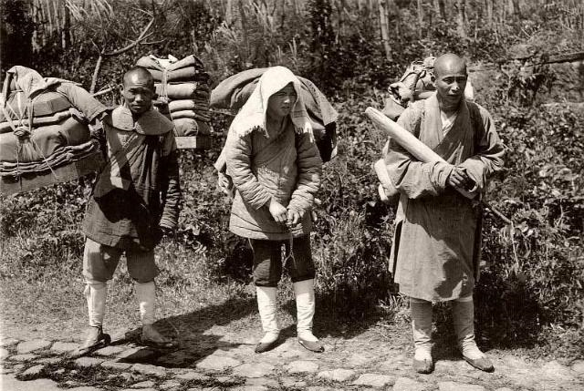 1921年法国人拍摄的中国老照片 您肯定没看过