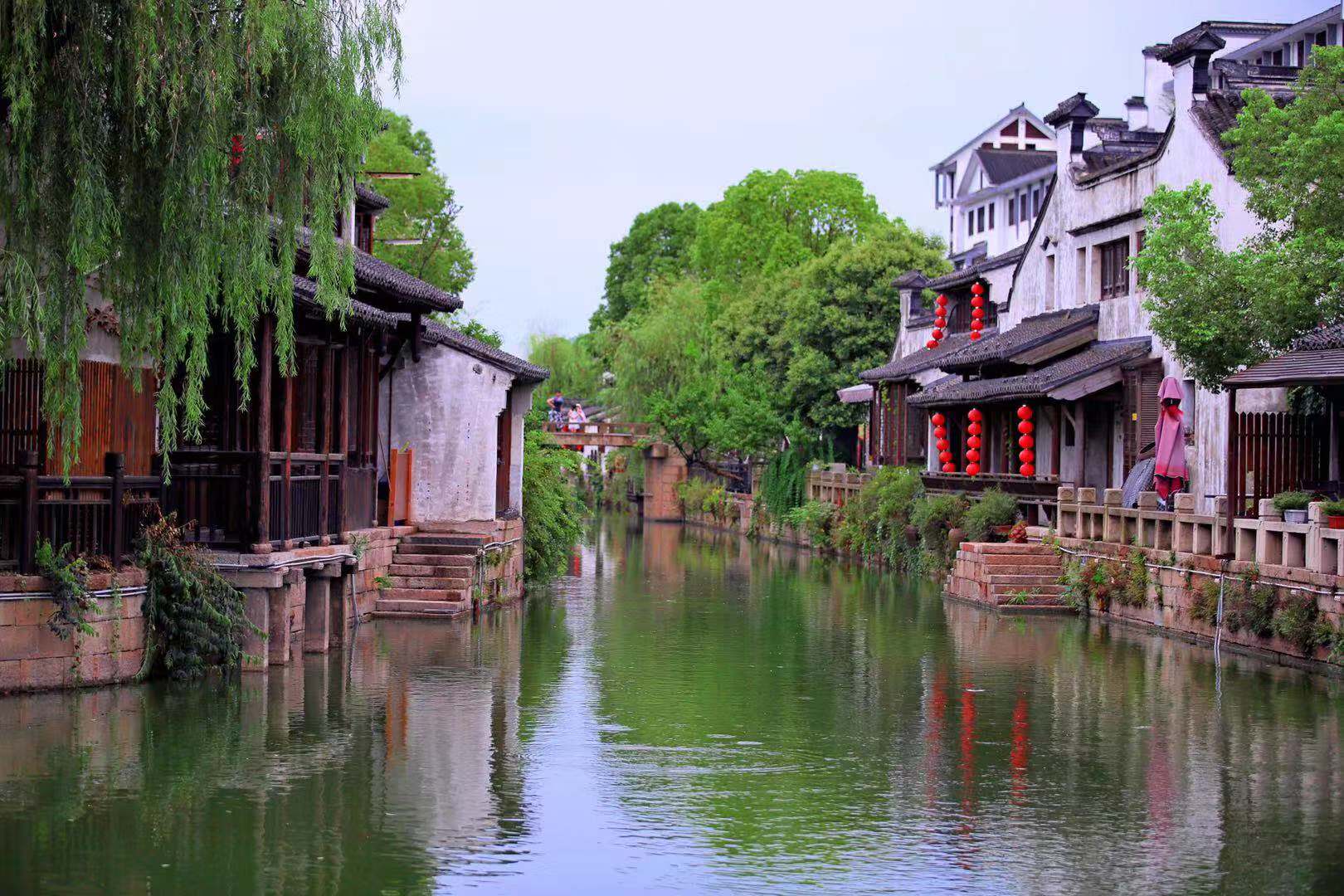 江南的柔美很多时候都是因为古镇的风情,中国摄影小镇荡口的美景
