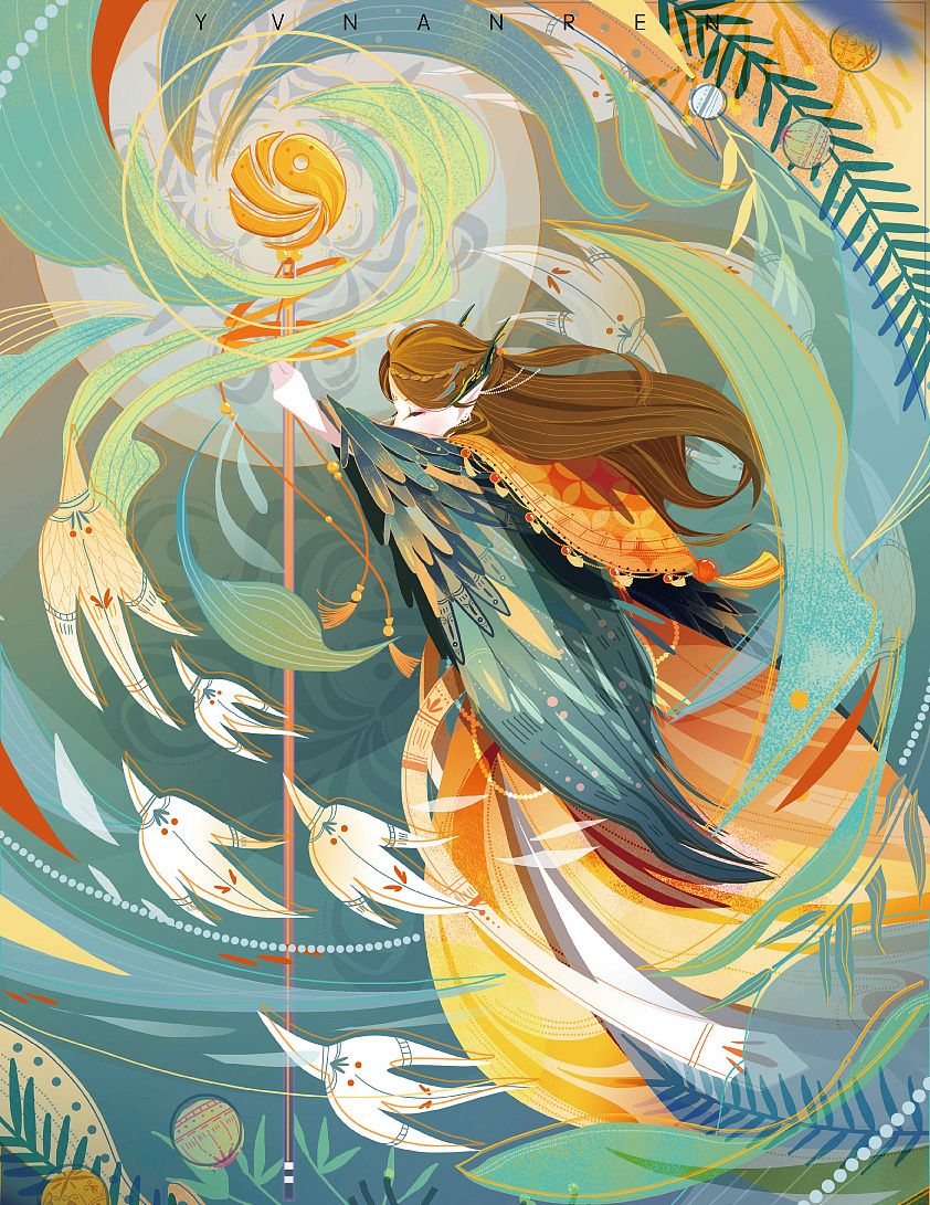 新锐潮派手绘教程 唯美梦幻风插画入门与进阶