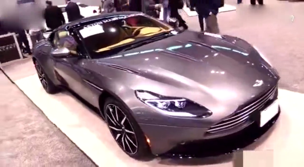 车展实拍 Aston Martin阿斯顿马丁DB11，很帅！