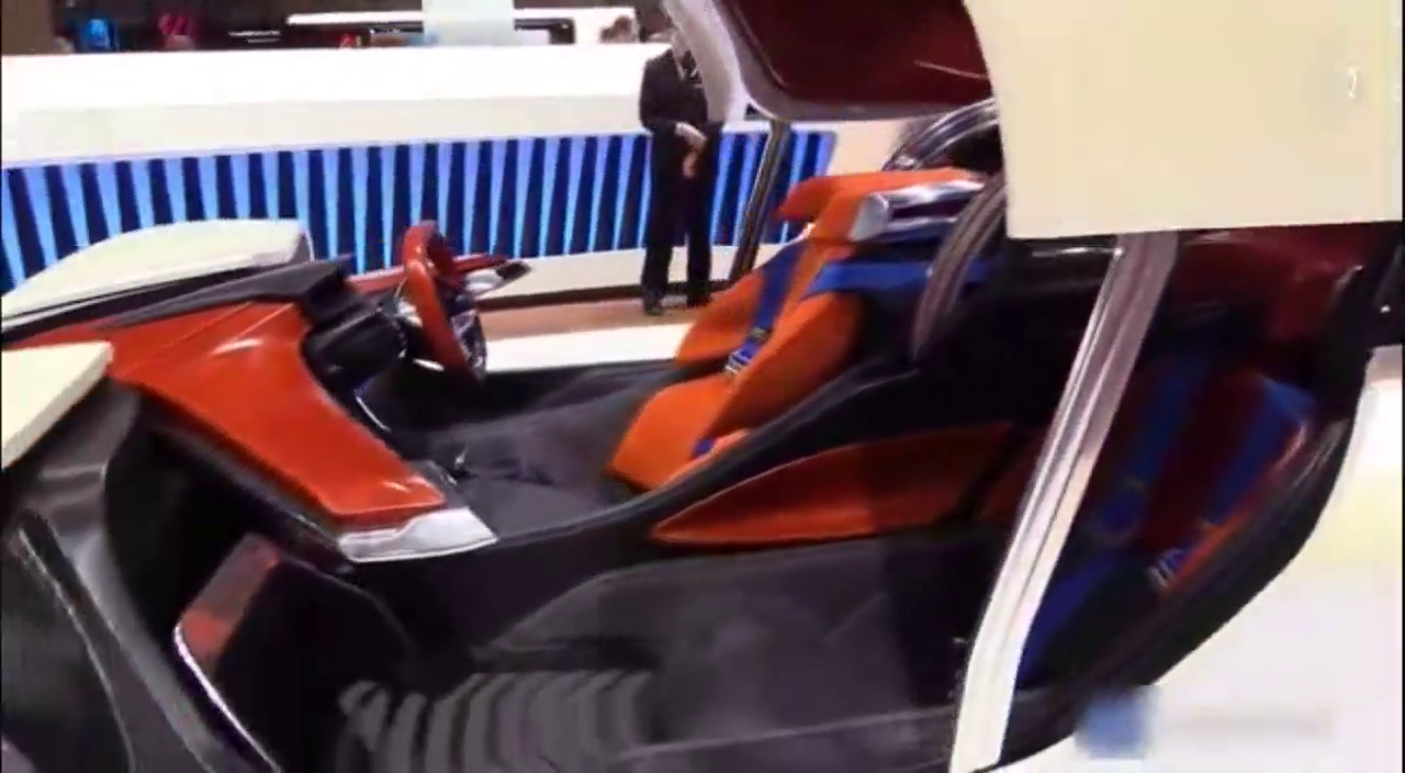 车展实拍泰克鲁斯 腾风超跑，超凡脱俗