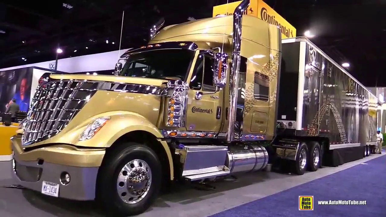 国外卡车造型真炫，有知道是什么牌子的吗