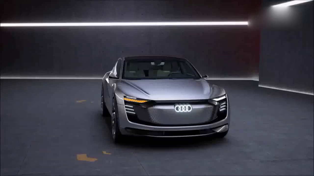 赏析奥迪e-tron跑车，内外部细节展示