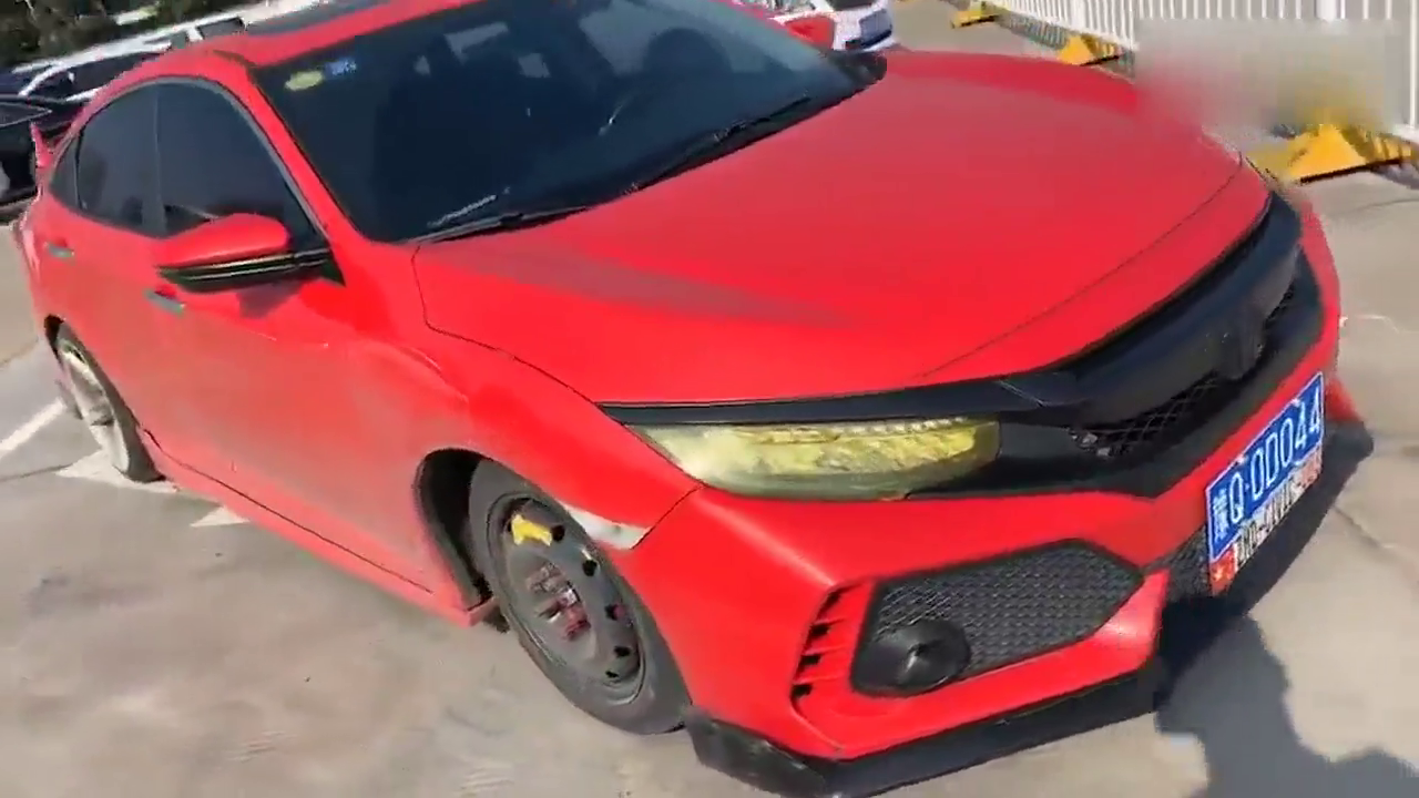 独特的思域改装车