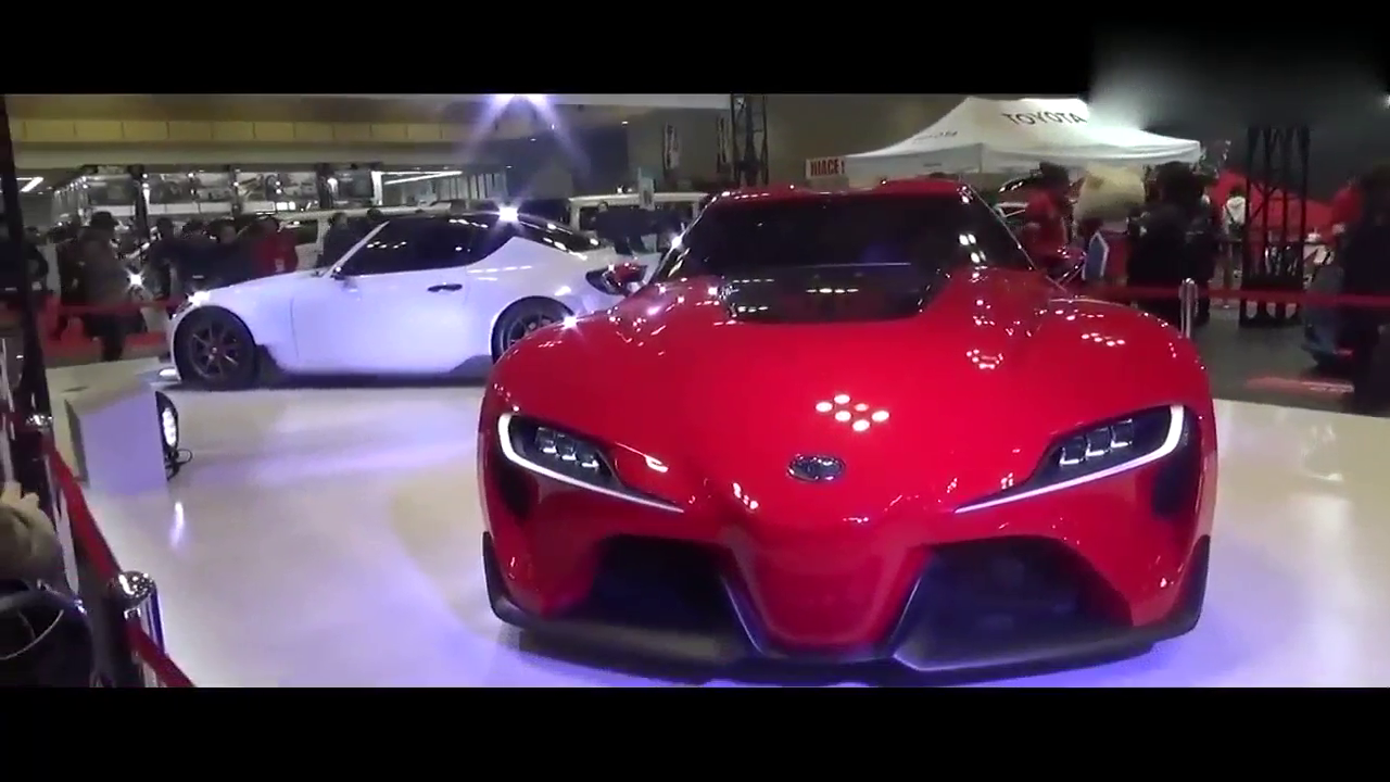 丰田的最新款跑车，完美视觉盛宴