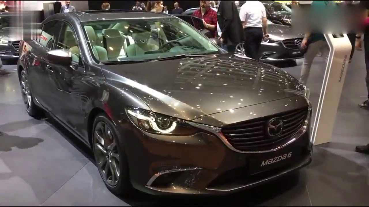 车展实拍全新马自达6，有点惊艳！