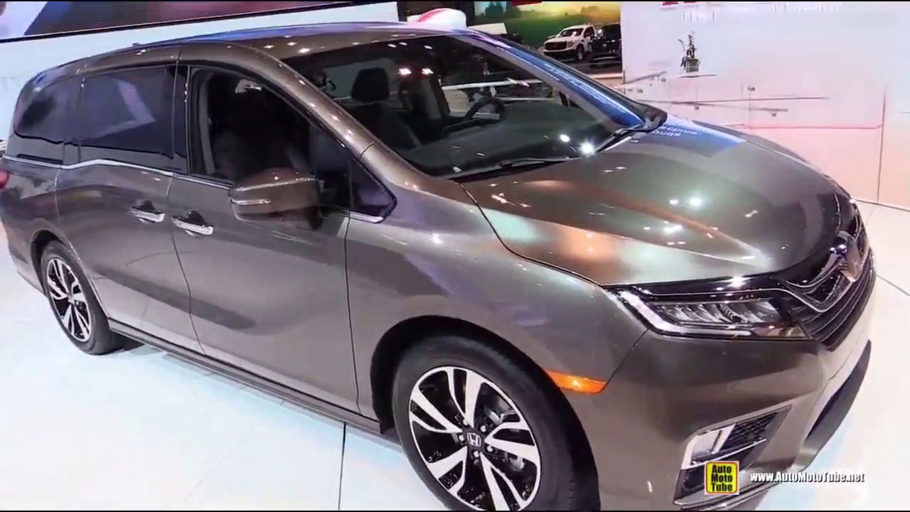 车展实拍2018款本田奥德赛