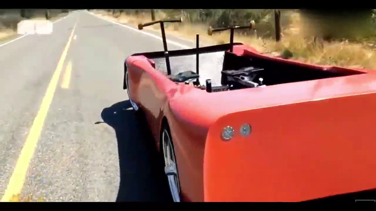 农村大爷的改装跑车，不吃油不耗电手一推就跑的贼快！秘诀全靠它
