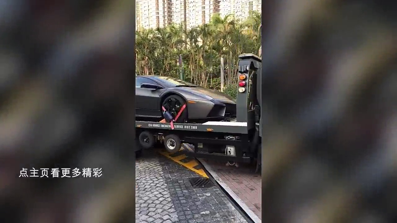 实拍世纪超级跑车 雷文顿，太帅了