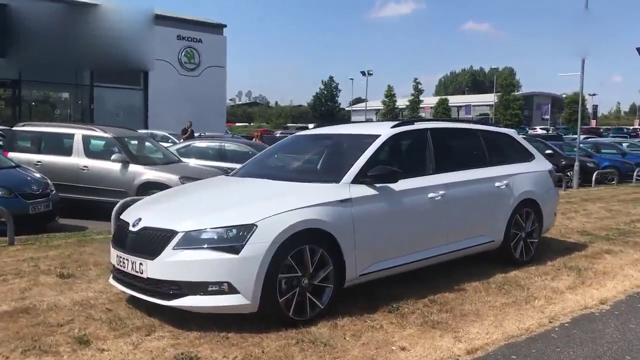 有颜值还有运动感的旅行车，实拍斯柯达速派旅行版