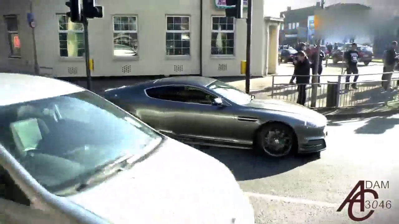 阿斯顿马丁DB9跑车试驾 豪车中的豪车 太牛掰了