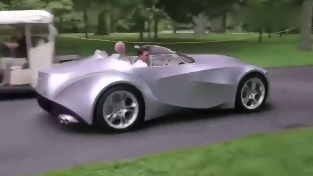 用布做的跑车，被刮后会是什么效果