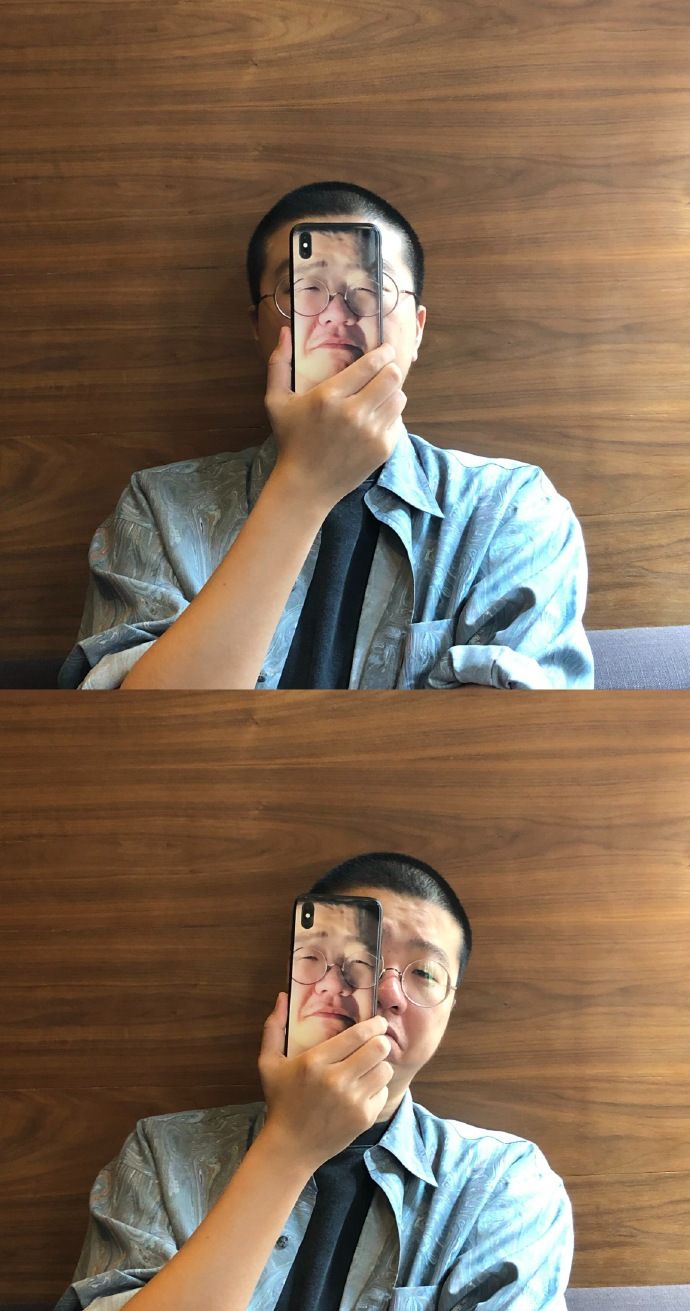 李诞女朋友黑尾酱发微博,用李诞照片做的手机壳惹人注目!