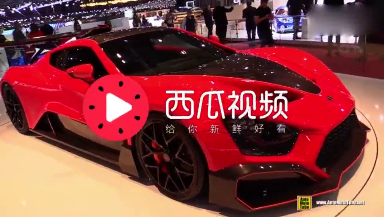 丹麦跑车街道版 2018Zenvo TSR-S 外部和内部亮相日内瓦车展