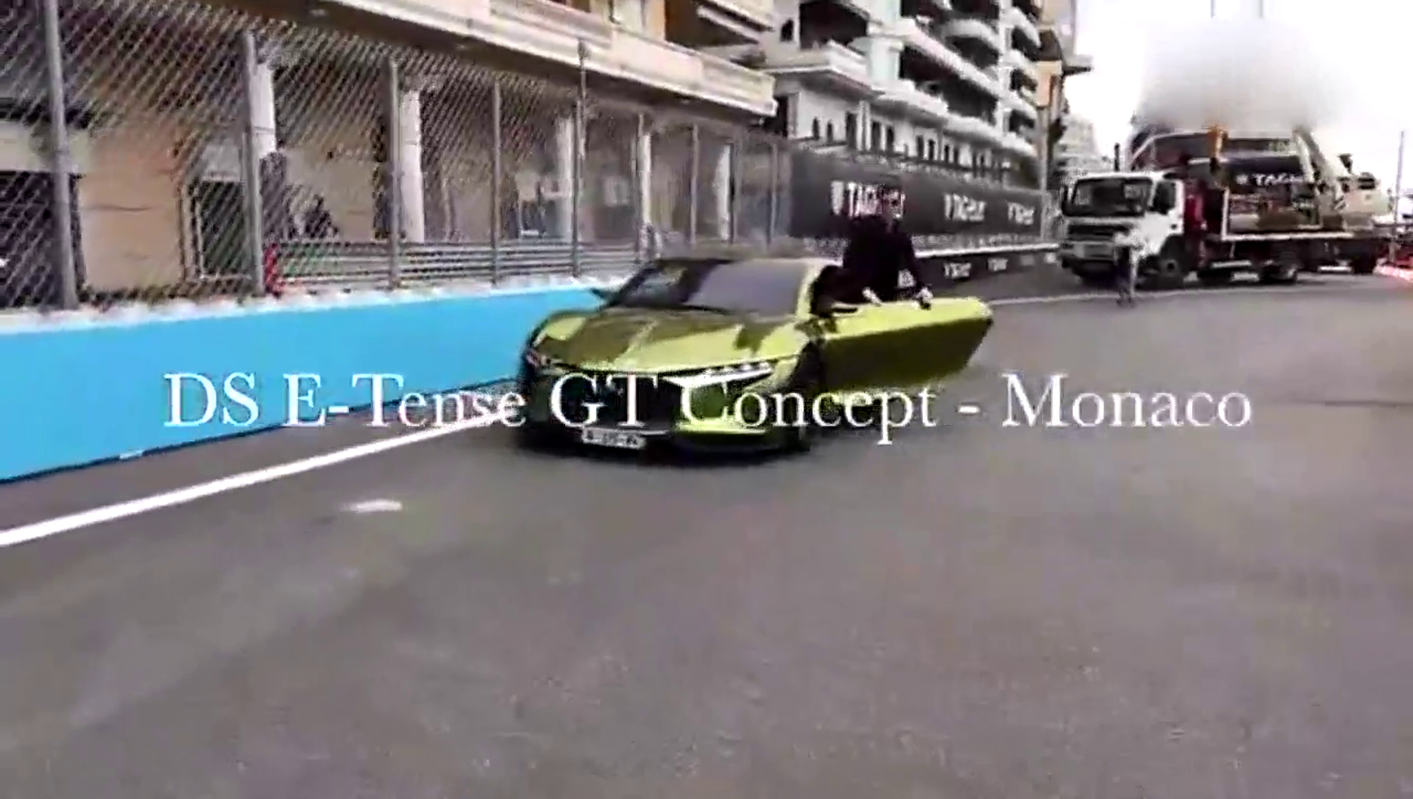 绿怪物，街拍DS概念跑车E-Tense