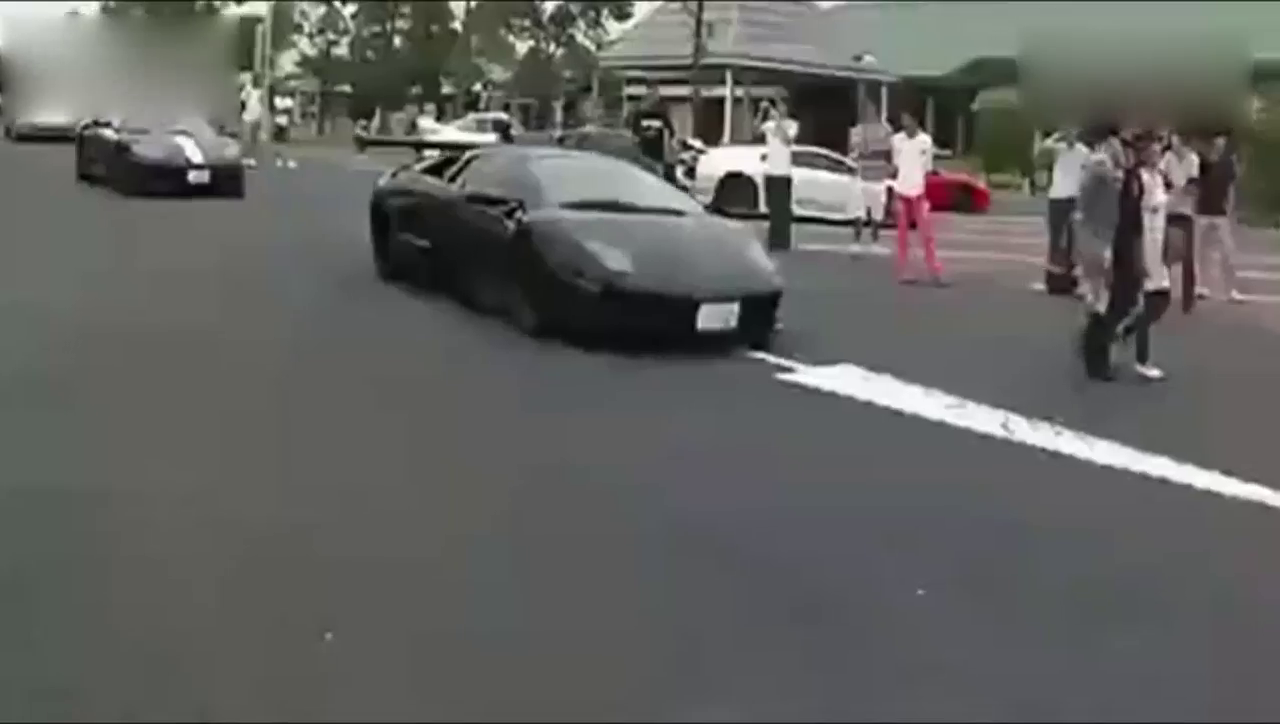 日本超级跑车大集合，豪车应有尽有