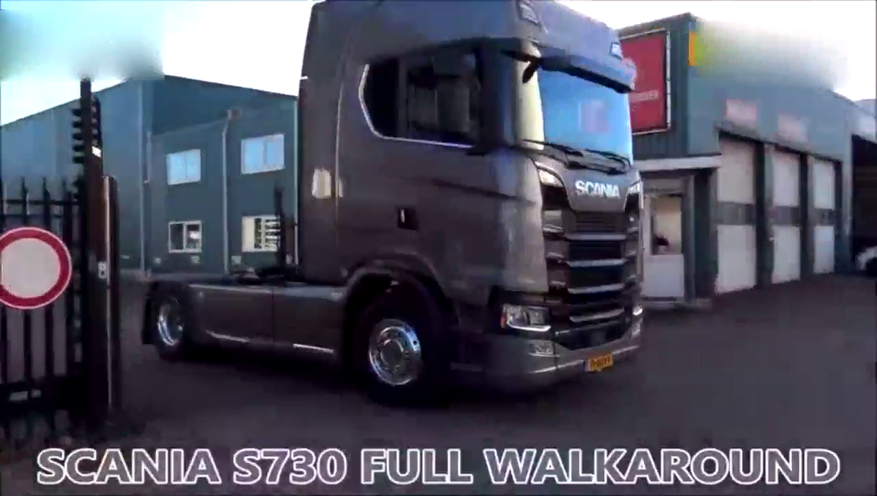 美炸了我的卡车!卡车界的公路之王 斯堪尼亚S730内饰太奢华