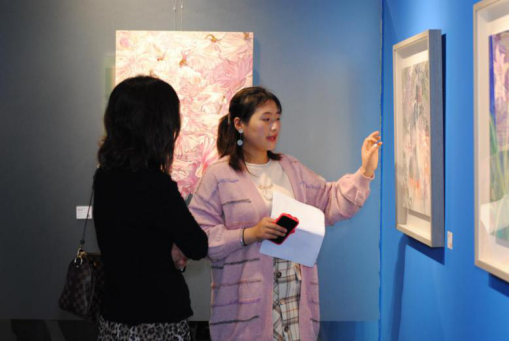 艺术家饭田文香中国首展“秘密花园”在M50北极熊画廊隆重开幕