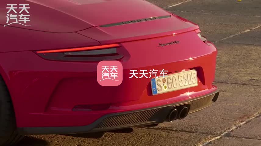 全新保时捷911 敞篷限量款