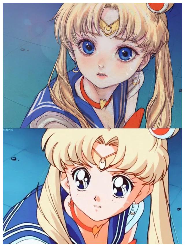 美少女战士 大触重置的动漫场景 画风变得可爱起来