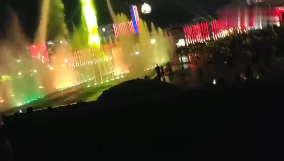 邵武市看喷泉每天晚上都有好瞧的