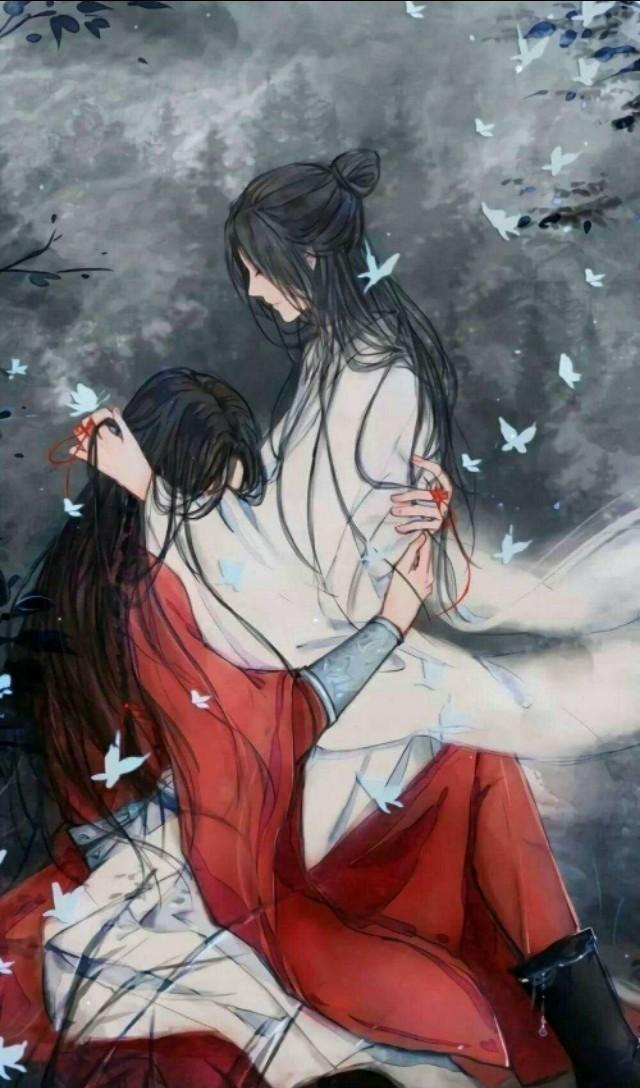 他开始追随谢怜,从生到死,从人到鬼.