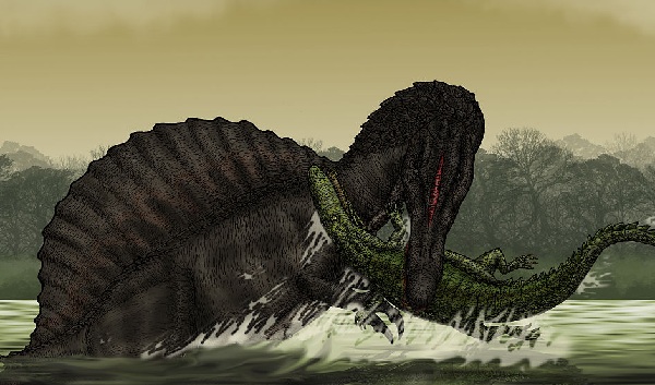 棘龙的天敌是什么龙,比棘龙厉害的恐龙.