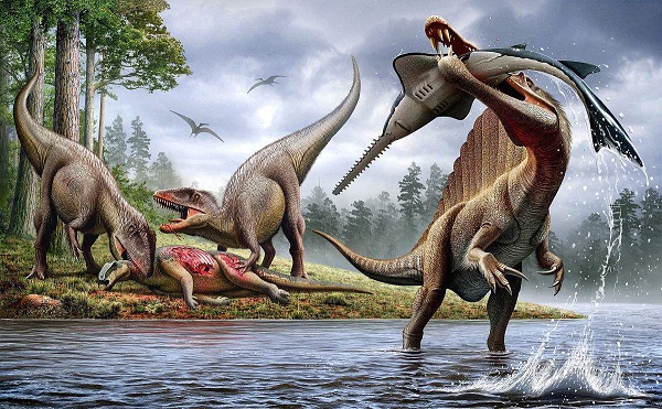 棘龙的天敌是什么龙,比棘龙厉害的恐龙.