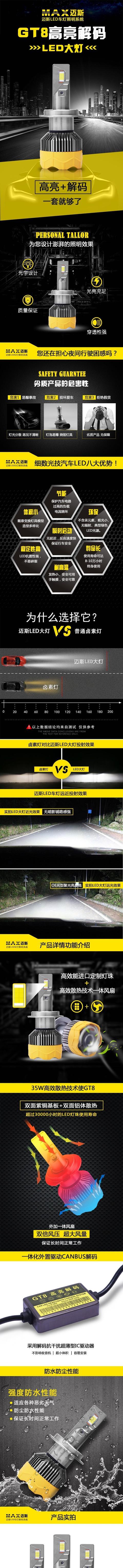 车灯改装升级LED大灯干扰收音机行车电脑怎么办？