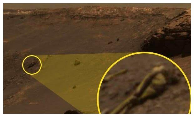 外星人迷声称在nasa照片中发现火星人基地