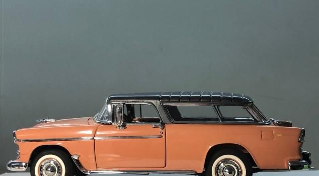 模型欣赏：MBI雪佛兰1955诺曼底旅行车