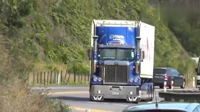 国外的大卡车都跟变形金刚似的,这底盘也太低了,减速带没问题吗