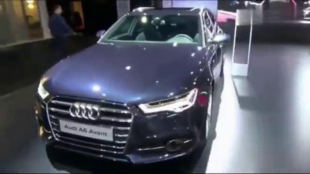 奥迪A6旅行车S-Line运动版外观和内饰实拍