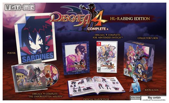 《魔界战记4 完全版+》今秋登陆PS4/Switch平台