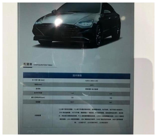 首台现代索纳塔现身,尺寸直逼丰田亚洲龙,车友:要大火特火!