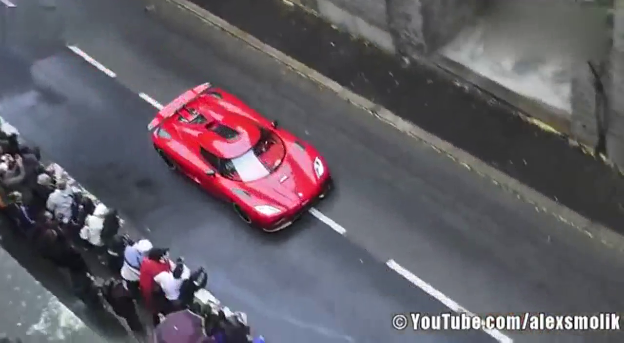 勒芒超级跑车大巡游吸引数十万观众