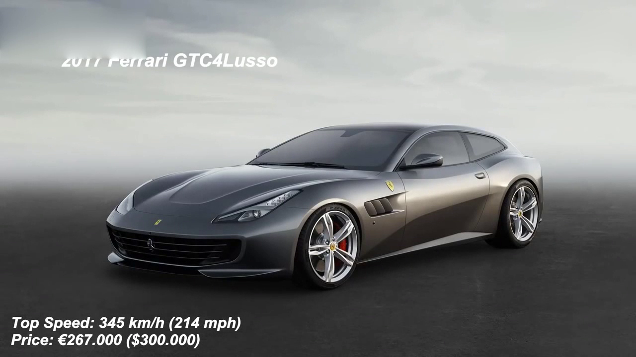 实拍法拉利 GTC4Lusso，几百万的超级跑车
