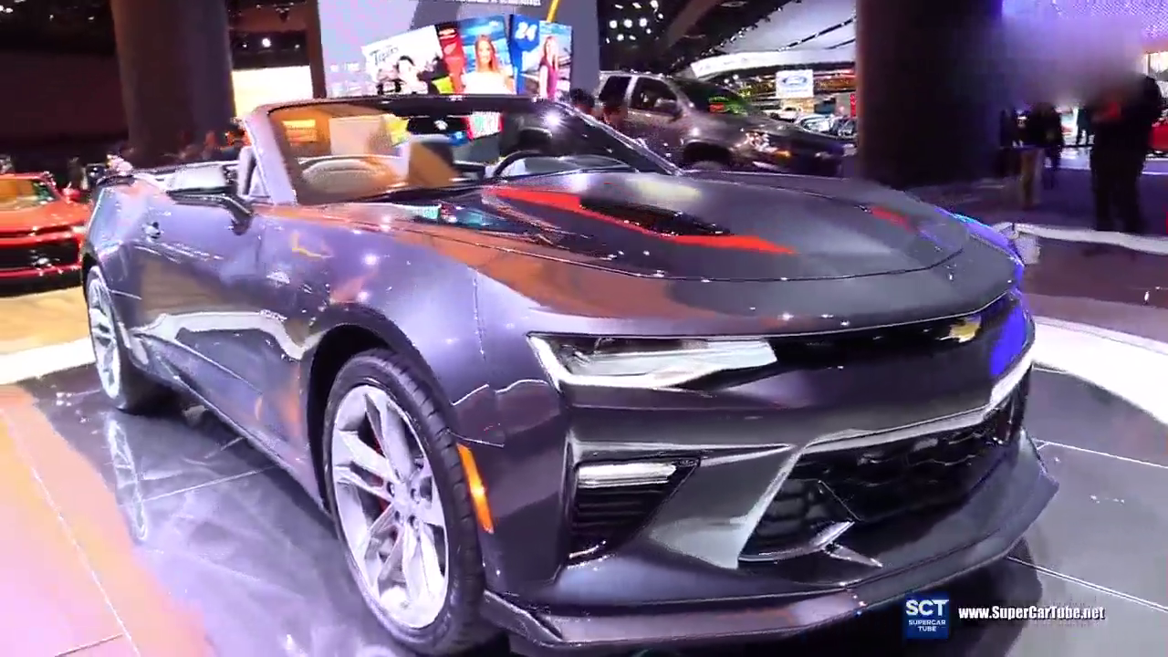 酷毙肌肉车 车展实拍科迈罗SS敞篷版