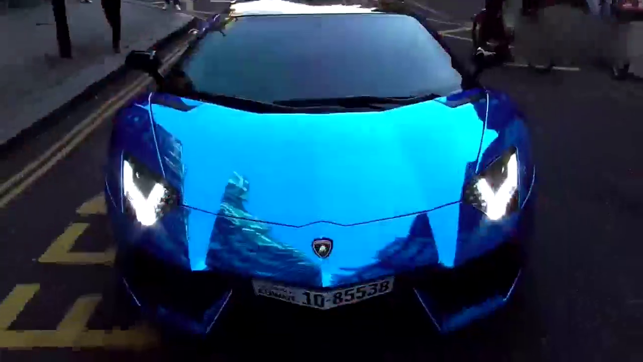 伦敦超级跑车声浪大火拼 真是没有一个省油的灯