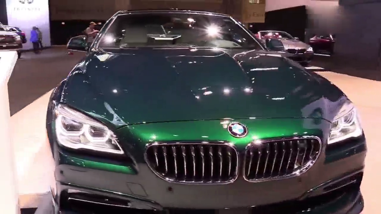 这还是宝马汽车吗？车标我都不认识了， Alpina B6四门跑车