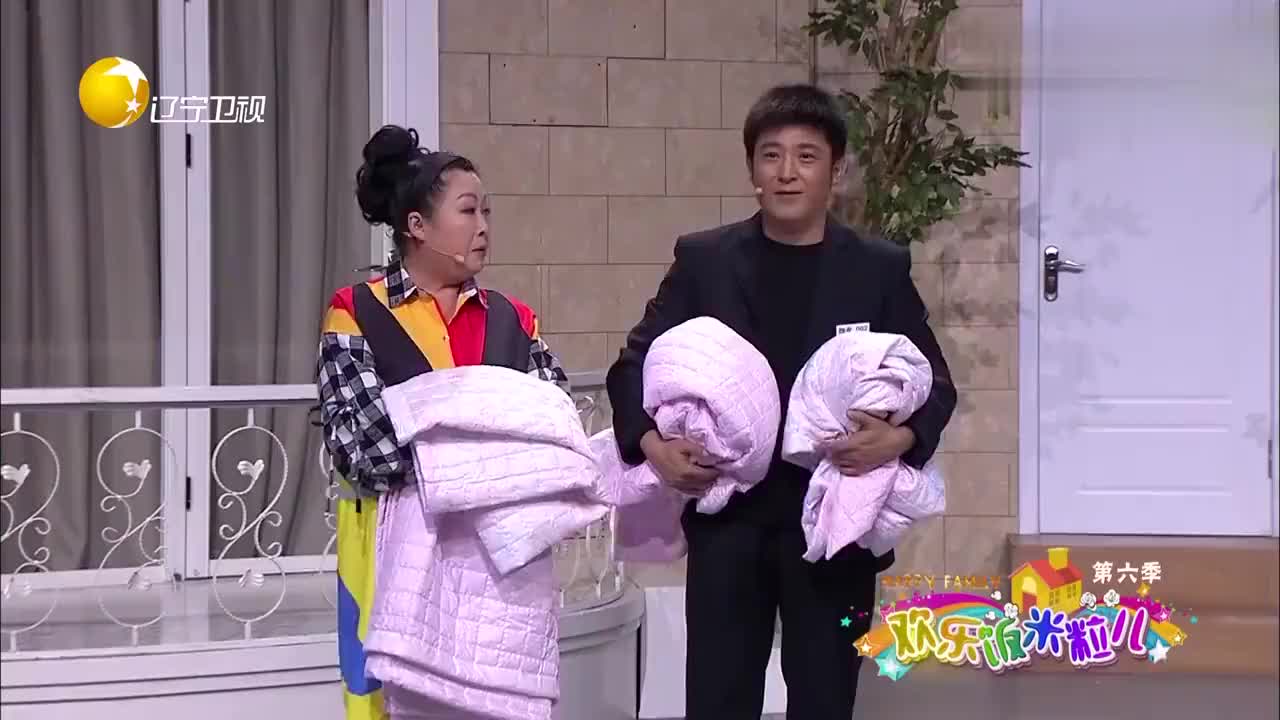 欢乐饭米粒第七季:孙涛老婆盛装出席,整的跟吉祥三宝一样!