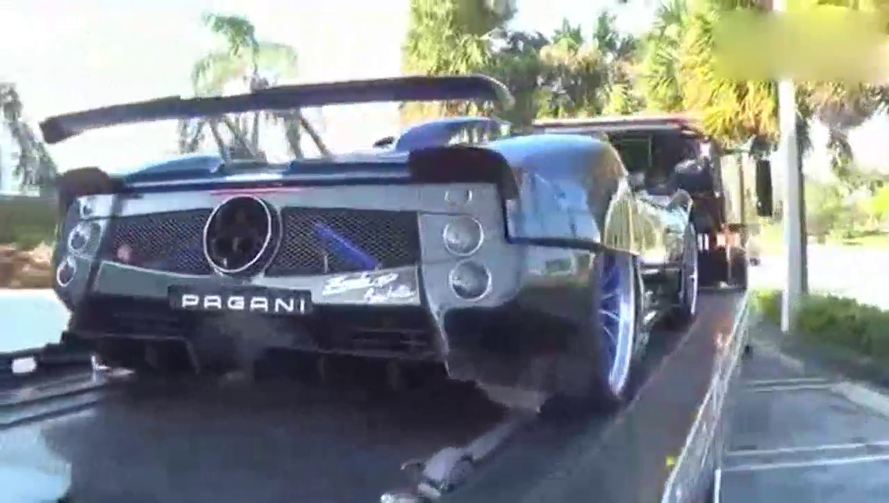 帕加尼Zonda特别版跑车现身，边上兰博基尼跟法拉利黯然失色