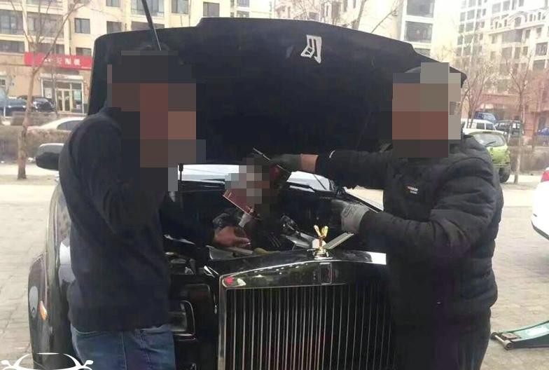 奇瑞QQ和劳斯莱斯一起保养，众人不解，这么贵的车为何来这里？