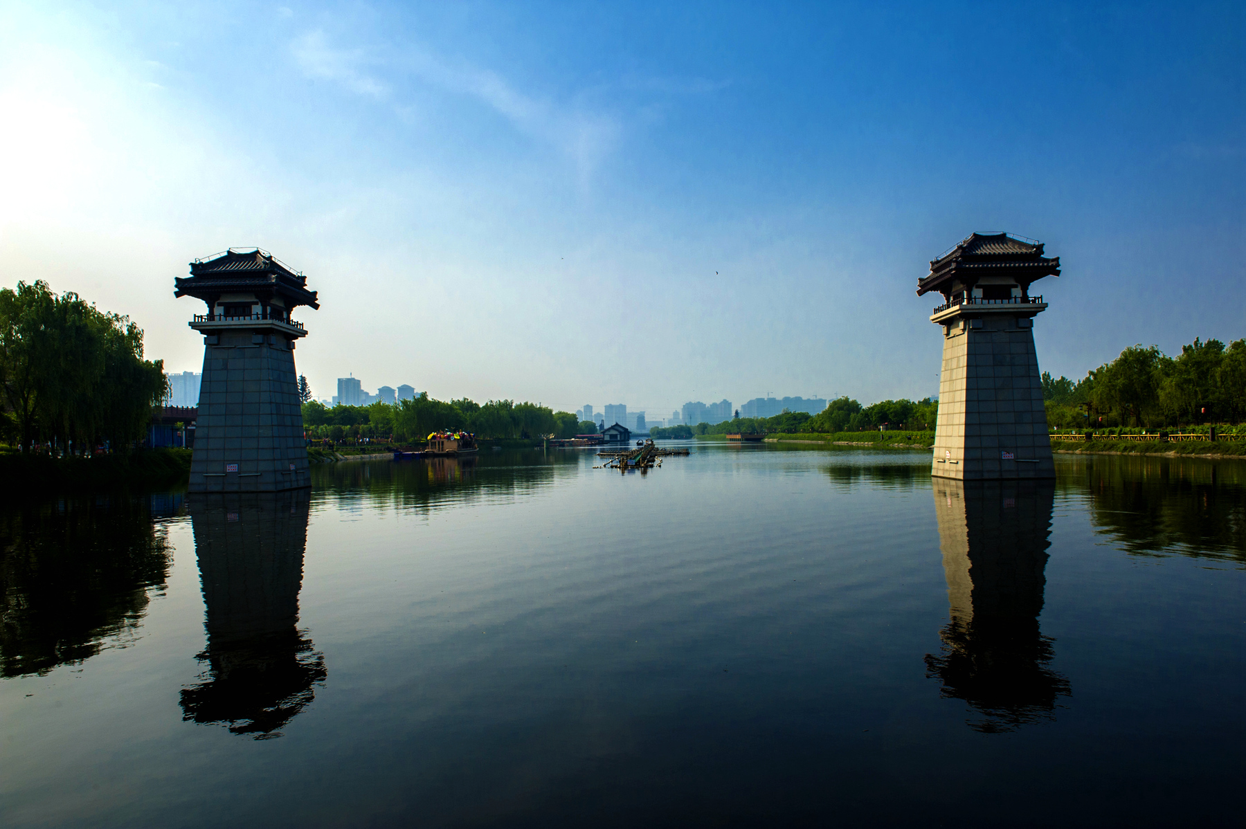 西安--汉城湖美景 - 绝美图库 - 华声论坛