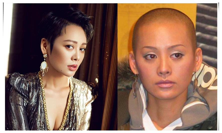 剃光头的女星:杨幂郑爽惊艳,章子怡似老太婆,她最像尼姑