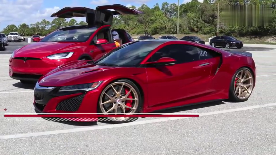 别再以为跑车能跑赢SUV了,特斯拉完虐本田NSX