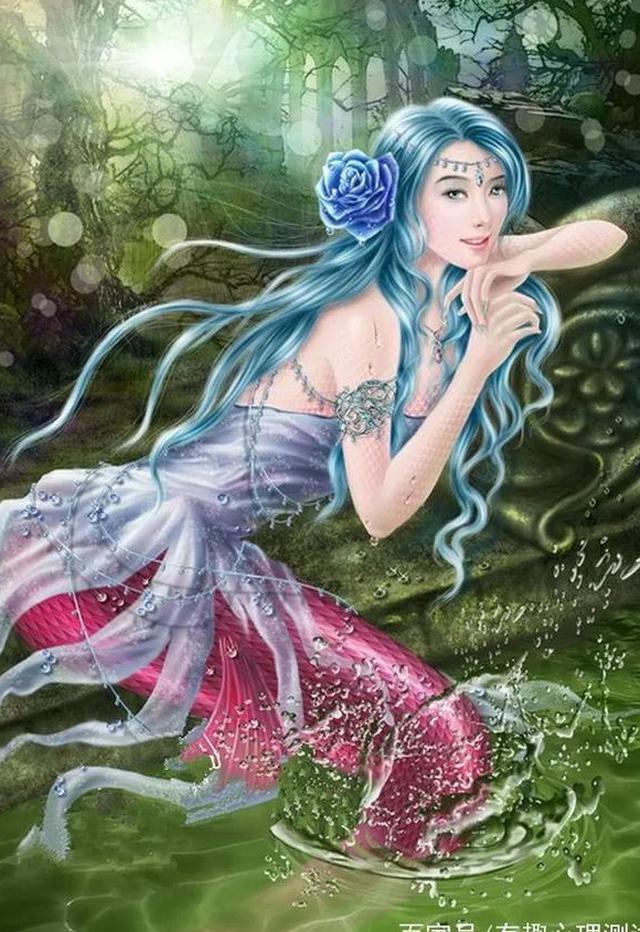 心理测试：哪条美人鱼会是你前世情人，测谁在默默守候你的爱情
